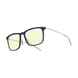 Xiaomi Mijia Mi Computer Glasses Pro 50% Anti-blue Pro Goggles 16g Square Anti-UV Glass Computer Game Driving Eyewear -Dark Blue