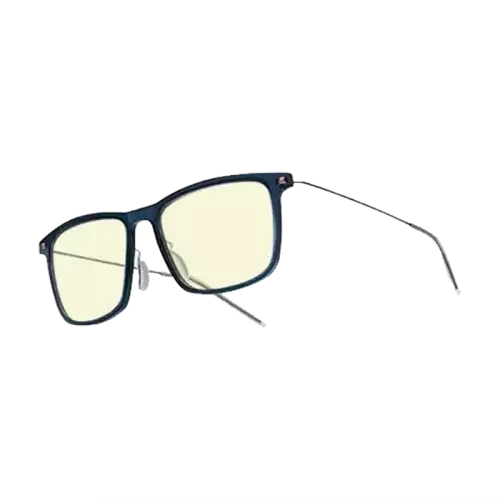 Xiaomi Mijia Mi Computer Glasses Pro 50% Anti-blue Pro Goggles 16g Square Anti-UV Glass Computer Game Driving Eyewear -Dark Blue