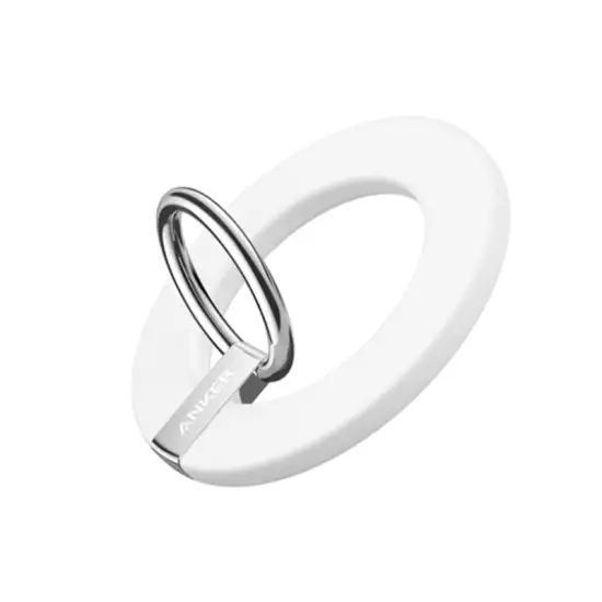 Anker Magnetic Phone Grip,MagGo,610 Magnetic Phone Ring Holder,Adjustable Kickst&,Only for iPhone 13,13 Pro,13 Mini,13 Pro Max,12,12 Pro,12 Mini,12 Pro Max,White - 18 Months Local Warranty Anker Magnetic Phone Grip,MagGo,610 Magnetic Phone Ring Holder,Adjustable Kickst&,Only for iPhone 13,13 Pro,13 Mini,13 Pro Max,12,12 Pro,12 Mini,12 Pro Max,White - 18 Months Local Warranty