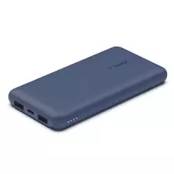 Belkin Boost Charge 10K Power Bank 15W USB-C Dual 12W X2 USB-A Blue