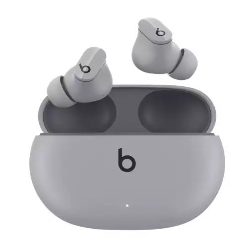 beats Studio Buds True Wireless Noise Cancelling Earphones - Active Noise Cancelling, Sweat Resistant Earbuds Compatible with Apple & Android Class 1 Bluetooth, Built in Microphone - Moon Grey