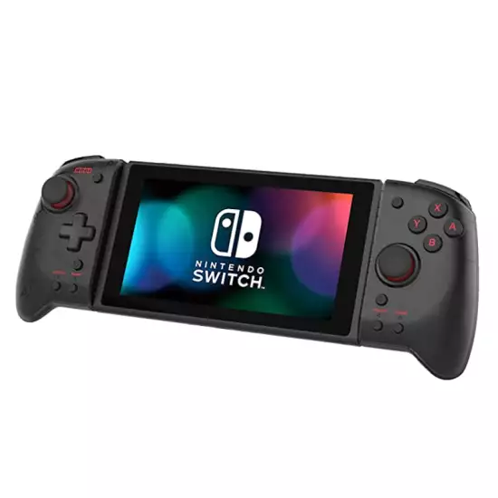 Hori Nintendo Switch Split Pad Pro (Black) Ergonomic Controller for Handheld Mode - Officially Licensed By Nintendo - Nintendo Switch Hori Nintendo Switch Split Pad Pro (Black) Ergonomic Controller for Handheld Mode - Officially Licensed By Nintendo - Nintendo Switch