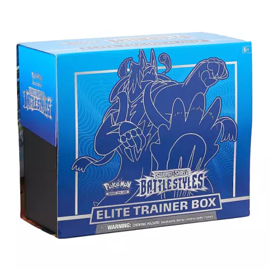 Pokemon TCG: Sword & Shield Battle Styles Elite Trainer Box (Random Draw) Pokemon TCG: Sword & Shield Battle Styles Elite Trainer Box (Random Draw)