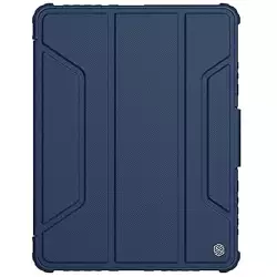 iPad 10.9-2020/Air4- Nillkin Bumper Pro Leather Case -Sapphire Blue iPad 10.9-2020/Air4- Nillkin Bumper Pro Leather Case -Sapphire Blue
