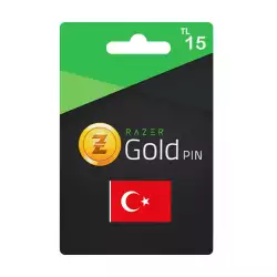 Razer Gold Gift Card 15 TL - Turkey (TRY) Razer Gold Gift Card 15 TL - Turkey (TRY)
