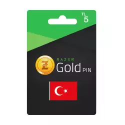 Razer Gold Gift Card 5 TL - Turkey (TRY) Razer Gold Gift Card 5 TL - Turkey (TRY)