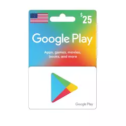 Google Play 25$ - USA account Google Play 25$ - USA account