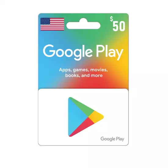 Google Play 50$ - USA account