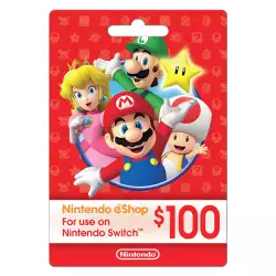 Nintendo eShop Gift Card USA Store USD 100