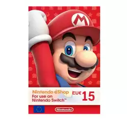 Nintendo eShop Gift Card 15€ – Europe