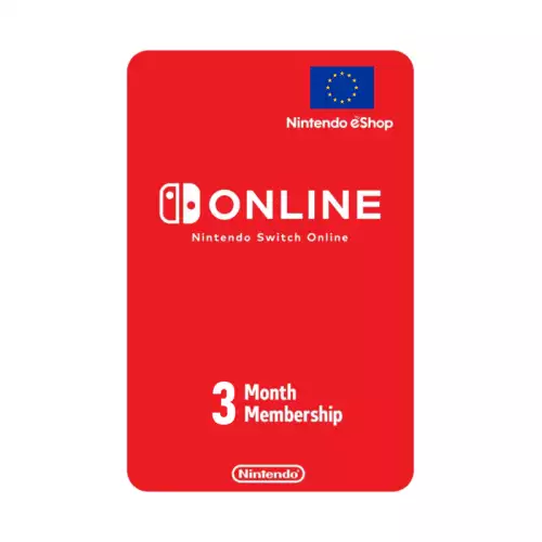 Nintendo Subscription Europe Store 3 Months