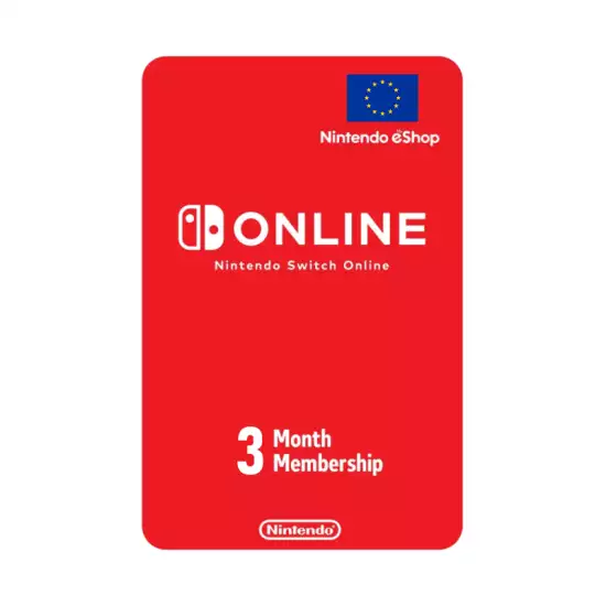 Nintendo Subscription Europe Store 3 Months Nintendo Subscription Europe Store 3 Months