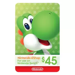 Nintendo eShop Gift Card USA Store USD 45
