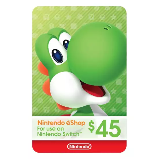 Nintendo eShop Gift Card USA Store USD 45 Nintendo eShop Gift Card USA Store USD 45