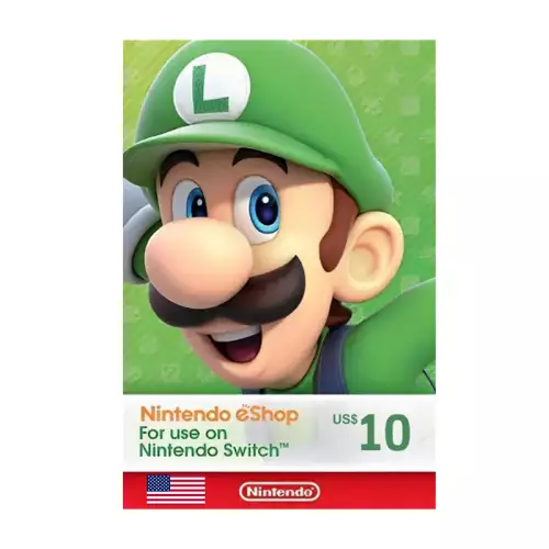 Nintendo eShop Gift Card 10 USD – USA