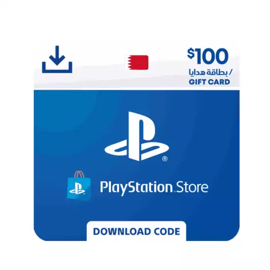 PlayStation Network Gift Card 100 USD - PSN Bahrain PlayStation Network Gift Card 100 USD - PSN Bahrain