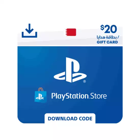 PlayStation Network Gift Card 20 USD - PSN Bahrain