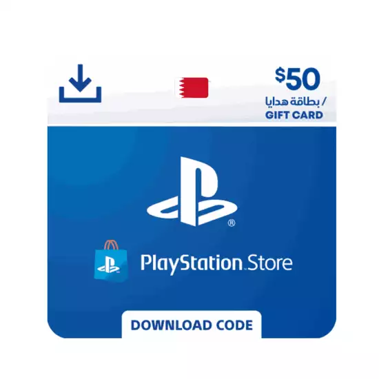 PlayStation Network Gift Card 50 USD - PSN Bahrain PlayStation Network Gift Card 50 USD - PSN Bahrain