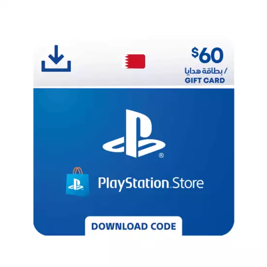 PlayStation Network Gift Card 60 USD - PSN Bahrain