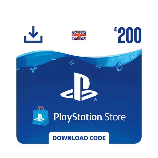 PlayStation Network Gift Card 200£ - PSN British