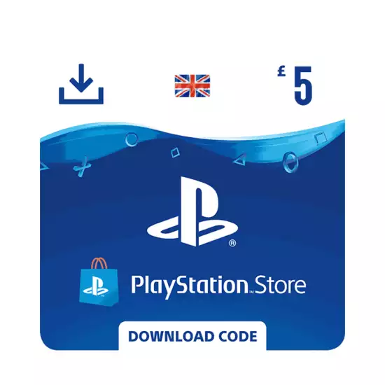 PlayStation Network Gift Card 5£ - PSN British