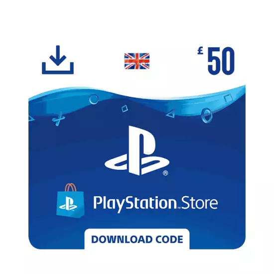 PlayStation Network Gift Card 50£ - PSN British