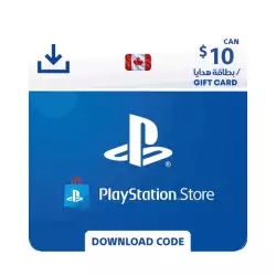 PlayStation Network Gift Card 10 USD  - PSN Canadian