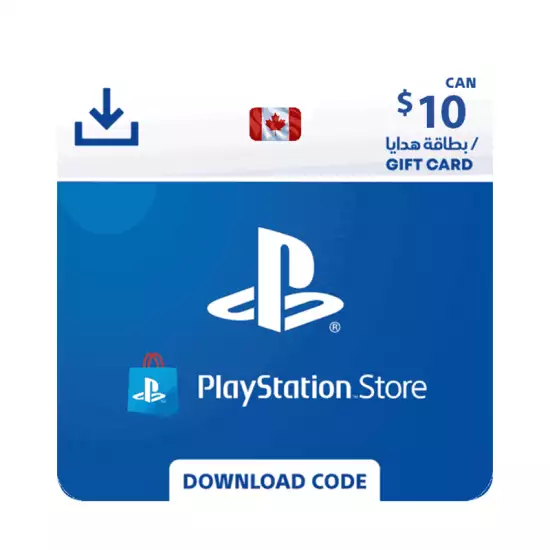 PlayStation Network Gift Card 10 USD - PSN Canadian PlayStation Network Gift Card 10 USD - PSN Canadian