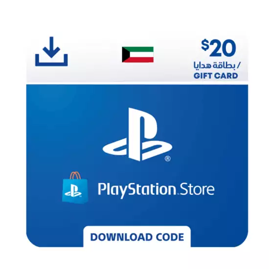PlayStation Network Gift Card 20 USD – PSN Kuwait