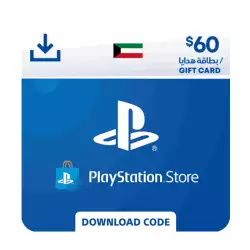 PlayStation Network Gift Card 60 USD – PSN Kuwait