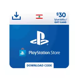 PlayStation Network Gift Card 30 USD – PSN Lebanon