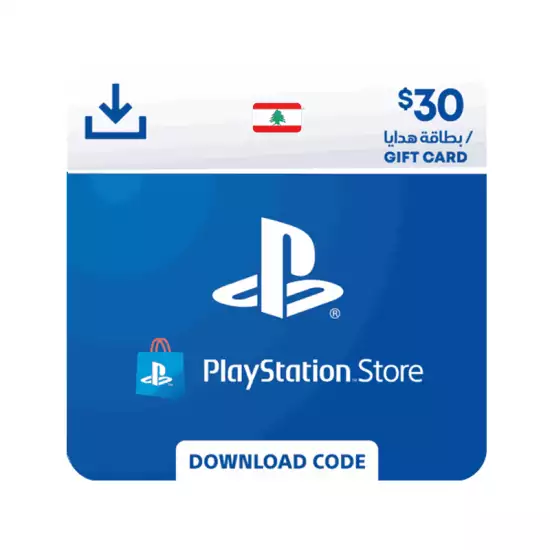 PlayStation Network Gift Card 30 USD – PSN Lebanon PlayStation Network Gift Card 30 USD – PSN Lebanon