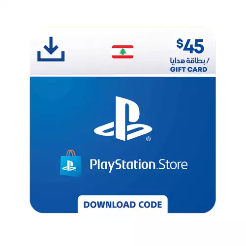 PlayStation Gift Card Lebanon Store USD 45