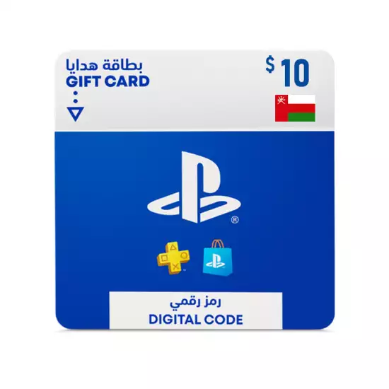 PlayStation Network Gift Card 10 USD - PSN Oman PlayStation Network Gift Card 10 USD - PSN Oman