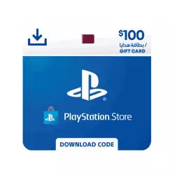 PlayStation Network Gift Card 100 USD  - PSN Qatar