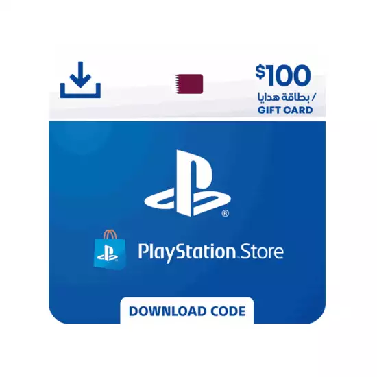 PlayStation Network Gift Card 100 USD  - PSN Qatar