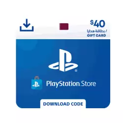 PlayStation Network Gift Card 40 USD  - PSN Qatar