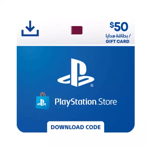 PlayStation Network Gift Card 50 USD  - PSN Qatar