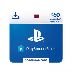 PlayStation Network Gift Card 60 USD - PSN Qatar PlayStation Network Gift Card 60 USD - PSN Qatar