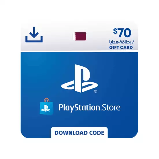 PlayStation Network Gift Card 70 USD - PSN Qatar PlayStation Network Gift Card 70 USD - PSN Qatar