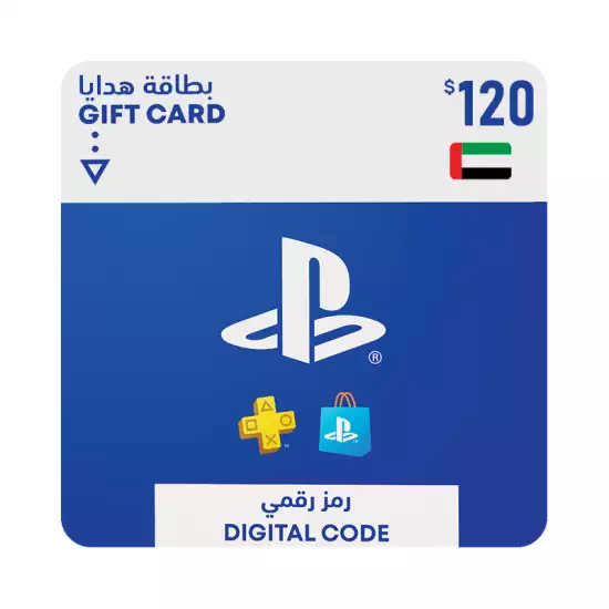 PlayStation Network Gift Card 120 USD - PSN UAE PlayStation Network Gift Card 120 USD - PSN UAE