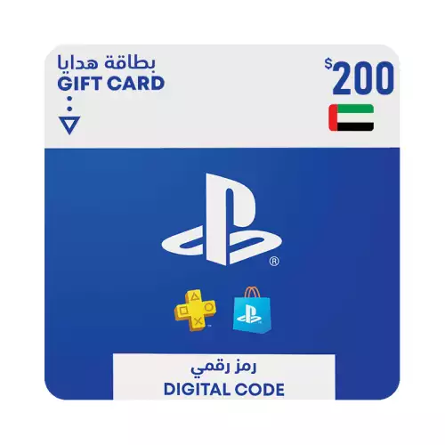 PlayStation Network Gift Card 200 USD - PSN UAE