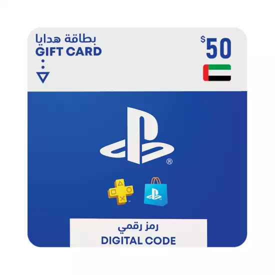 PlayStation Network Gift Card 50 USD - PSN UAE PlayStation Network Gift Card 50 USD - PSN UAE