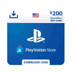 PlayStation Gift Card USA Store USD 200 PlayStation Gift Card USA Store USD 200