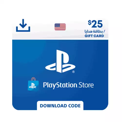 PlayStation Network Gift Card – $25 (PSN USA)