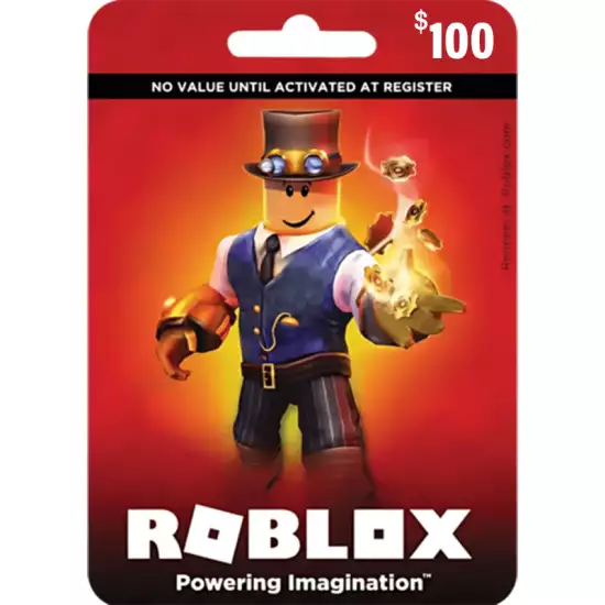 Roblox Gift Card 100 USD – USA Roblox Gift Card 100 USD – USA