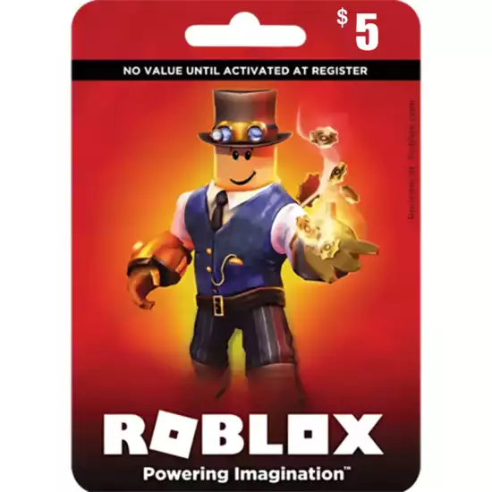 Roblox Gift Card USA Store USD 5 Roblox Gift Card USA Store USD 5