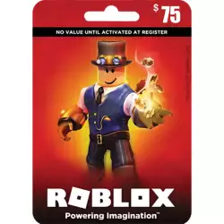 Roblox Gift Card USA Store USD 75 Roblox Gift Card USA Store USD 75