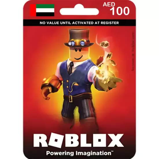 Roblox Gift Card 100 AED – UAE Roblox Gift Card 100 AED – UAE
