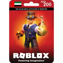 Roblox Gift Card 200 AED – UAE Roblox Gift Card 200 AED – UAE